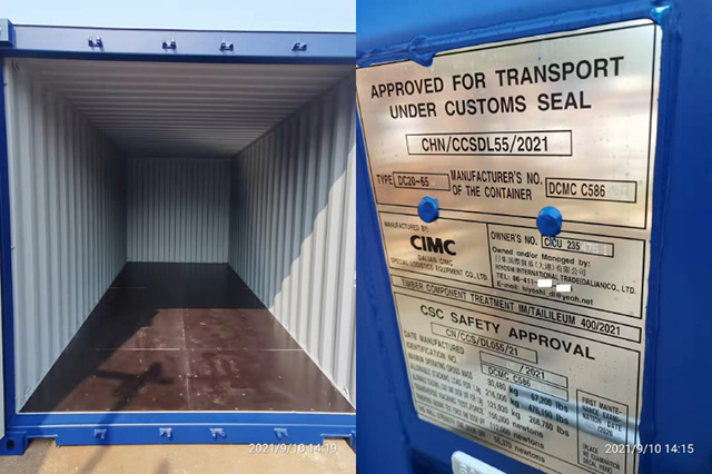 ISO 20ft Dry-Container(blue)